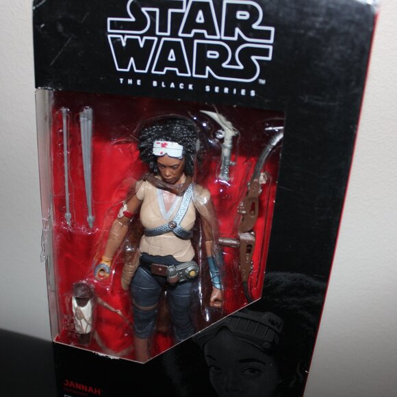 3/$55❤️new damaged box Star Wars The Black Series JANNAH 6" Action Figure #98 - Picture 5 of 8